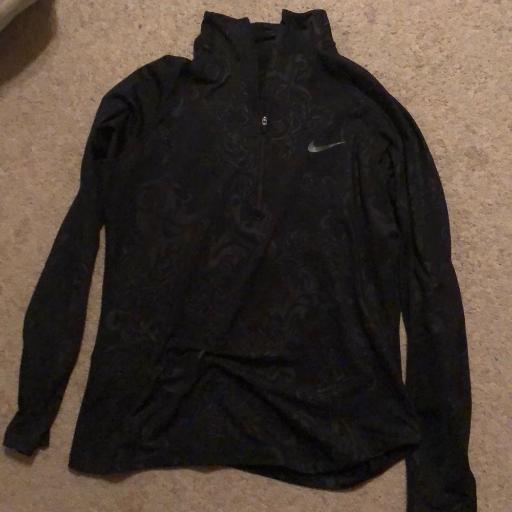 Nike pro fleece jacket